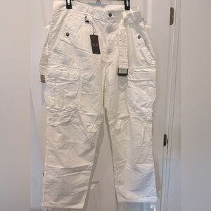 Armani White Mens Pants Size 38